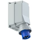 PC ELECTRIC - CEE-Wandgerätestecker 125A 5p 9h IP67 POWER TWIST