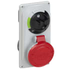 PC ELECTRIC - CEE-Steckdose abschaltbar kompakt 16A 5p 6h IP44/IP54