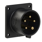 PC ELECTRIC - CEE-Anbaugerätestecker 70x70 gerade 16A 5p 7h IP44