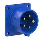 PC ELECTRIC - CEE-Anbaugerätestecker 70x70 gerade 16A 5p 9h IP44