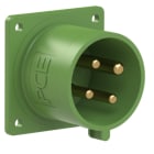 PC ELECTRIC - CEE-Anbaugerätestecker 70x70 gerade 32A 4p 10h IP44