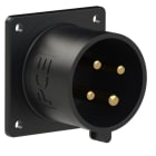 PC ELECTRIC - CEE-Anbaugerätestecker 70x70 gerade 32A 4p 7h IP44
