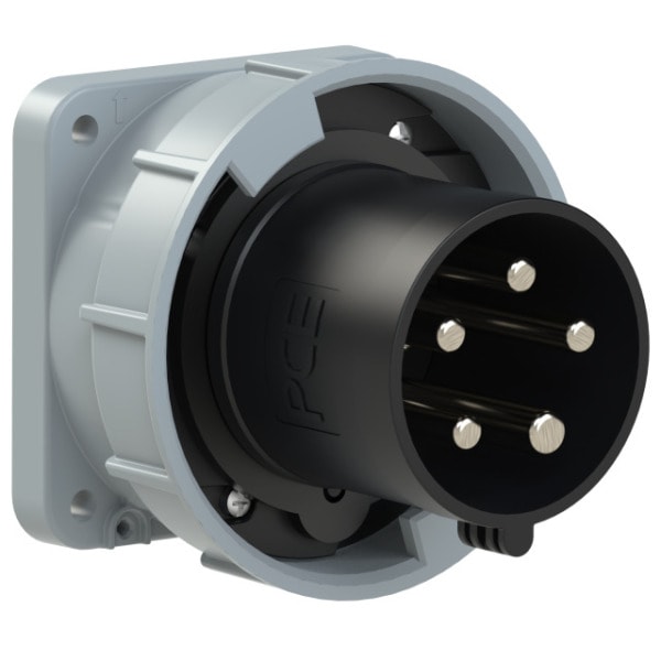 PC ELECTRIC - CEE-Anbaugerätestecker gerade 63A 5p 7h IP67 POWER TWIST