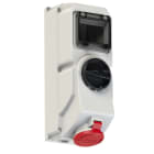 PC ELECTRIC - CEE-Steckdose abschaltbar DIN 16A 5p 6h IP44/IP54