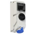 PC ELECTRIC - CEE-Steckdose abschaltbar DIN 16A 5p 9h IP44/IP54