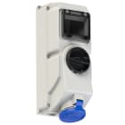 PC ELECTRIC - CEE-Steckdose abschaltbar DIN 32A 3p 6h IP44/IP54