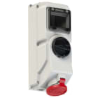 PC ELECTRIC - CEE-Steckdose abschaltbar DIN 32A 4p 6h IP44/IP54
