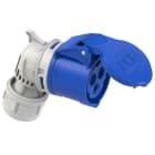 PC ELECTRIC - CEE-Winkelkupplung 16A 3p 6h IP44 TWIST