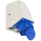 PC ELECTRIC - CEE-Wandsteckdose durchschleifbar 16A 3p 6h IP44