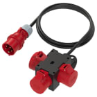 PC ELECTRIC - Mobilverteiler Kunststoff Baureihe ST.ANTON 3x16/5 1.5m5G1.5H07St16/5 m.B. IP44