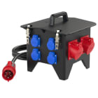PC ELECTRIC - Mobilverteiler Vollgummi Baureihe Spitz BV 3x32/5 4xSSD 2m5G6St32 H07 Ea