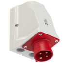PC ELECTRIC - CEE-Wandgerätestecker 16A 4p 6h IP44