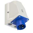 PC ELECTRIC - CEE-Wandgerätestecker 16A 4p 9h IP44