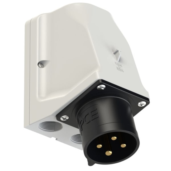 PC ELECTRIC - CEE-Wandgerätestecker 32A 4p 7h IP44