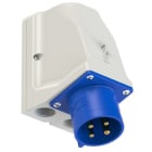 PC ELECTRIC - CEE-Wandgerätestecker 32A 4p 9h IP44