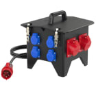 PC ELECTRIC - Mobilverteiler Vollgummi Baureihe Spitz BV 3x16/5 4xSSD 2m5G2.5St16 H0 Ea
