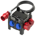 PC ELECTRIC - Mobilverteiler Kunststoff Baureihe IMST BV 32/5 16/5 2xSSD 2m5G4 Ea     S