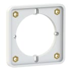 PC ELECTRIC - Zwischenflansch für UP und Kabelkanalmontage 75x75