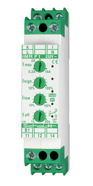 SCHALK - Stromfenster-Messrelais 230V AC, 3 Messber. 0.1-16A