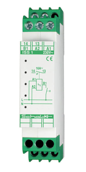 SCHALK - Impulsschalter 230V AC, 1 Schließer 16A
