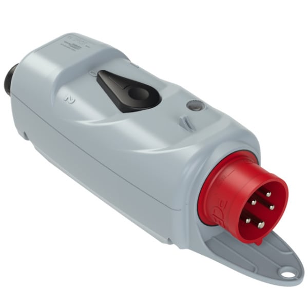 PC ELECTRIC - CEE-Stecker mit Schalter (WENDE) +BA 16A 5p 6h IP44 mit Bügel