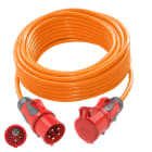 PC ELECTRIC - Verlängerungsleitung 25m H07BQ-F 5G2,5 orange PUR PW CEE16/Kupplung CEE16