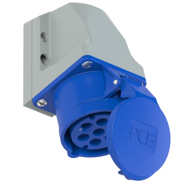 PC ELECTRIC - CEE-Wandsteckdose 16A 7p 9h IP44/IP54