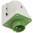 PC ELECTRIC - CEE-Wandgerätestecker 16A 2p 24/42VAC 100-200Hz IP44 TWIST