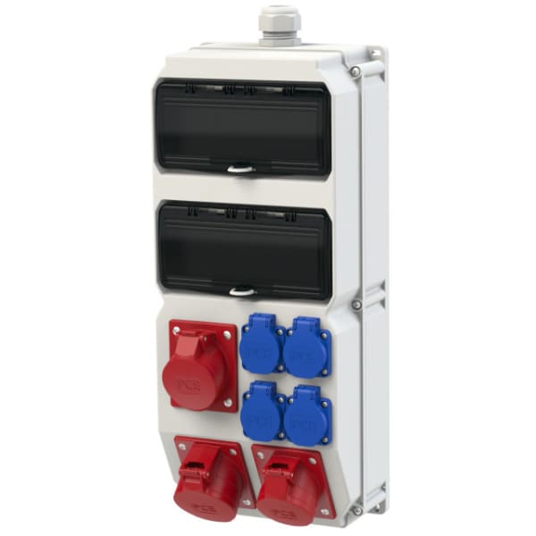 PC ELECTRIC - Wandverteiler Kunststoff Baureihe Strobl BV 32/5 2x16/5 4xSSD M32oBVu H Pc