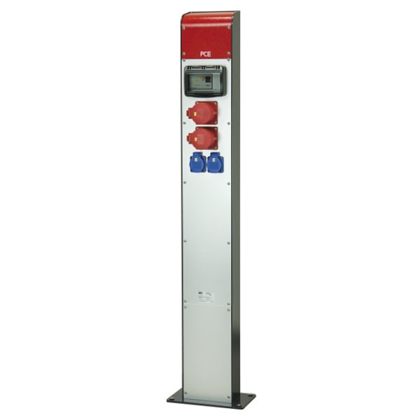 PC ELECTRIC - Energiesäule Stahl PILA BV 2x16/5 2xSSD 1x9441 Ea IP54