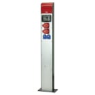 PC ELECTRIC - Energiesäule Stahl PILA BV 2x16/5 2xSSD 1x9441 Ea IP54