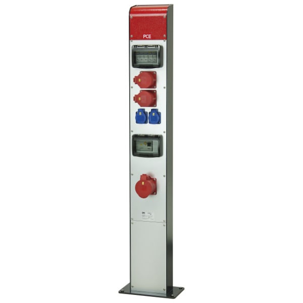 PC ELECTRIC - Energiesäule Stahl PILA BV 32/5 2x16/5 2xSSD 2x9441 E IP54