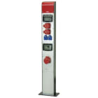 PC ELECTRIC - Energiesäule Stahl PILA BV 32/5 2x16/5 2xSSD 2x9441 E IP54