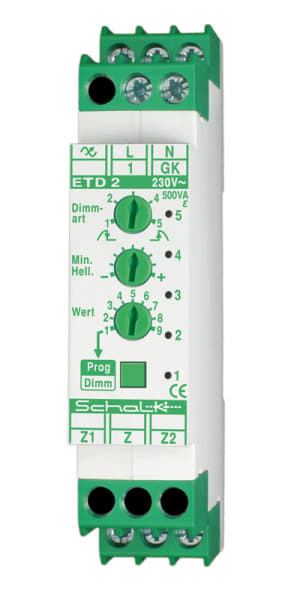 SCHALK - Universal Tastdimmer (REB), auch f. LED/ESL, m. Z-Eing.