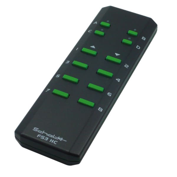 SCHALK - Funk-Handsender 32-Kanal edelgrau 3V DC inkl. Batt.