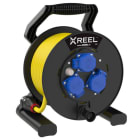 PC ELECTRIC - Kabeltrommel XREEL 250 3xSSD nat 25m 3G1,5 N07V3V3-F K35 gelb IP54