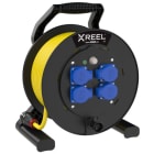 PC ELECTRIC - Kabeltrommel XREEL 310 4xSSD nat 50m 3G1,5 N07V3V3-F K35 gelb BA IP54