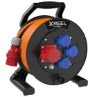 PC ELECTRIC - Kabeltrommel XREEL 310 1xCEE 16A 5p 400V,3xSSD 25m 5G2,5 H07BQ-F orange K2 IP54