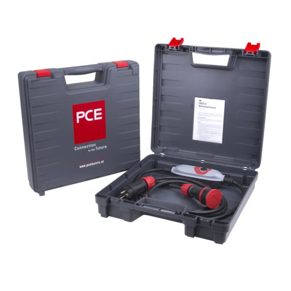 PC ELECTRIC - Kunststoffkoffer PCE - grau 388x388x110 (leer)