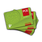 PC ELECTRIC E-MOBILITY - RFID Karte PCE Logo Mifare 1K 5 Stk.Pack (Preis per Stück)