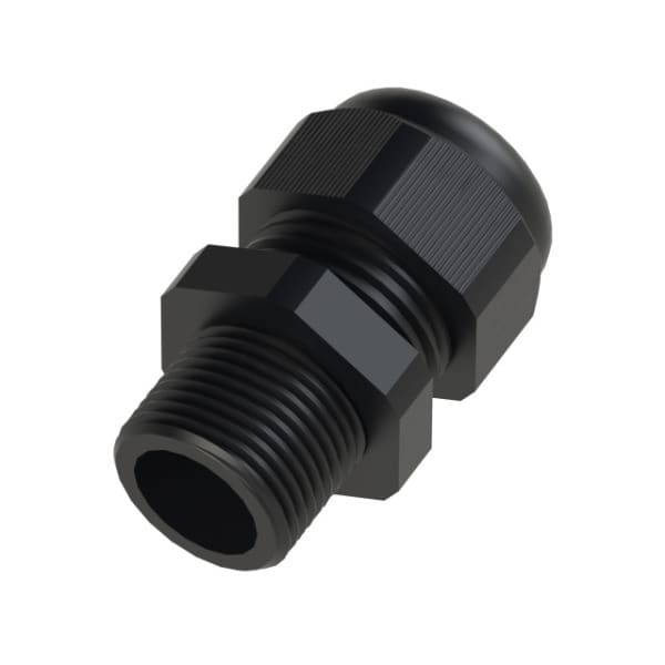 PC ELECTRIC - Kabelverschraubung M20x1,5 (10-14mm) schwarz