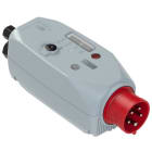PC ELECTRIC - CEE-Motorschutzstecker mit Schütz bis 5,5kW PW+BA+DFK 16A 5p 6h (6.0-10A) IP44