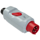 PC ELECTRIC - CEE-Motorschutzstecker (PKZM0) 32A 5p 6h (10-16A) IP44