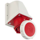 PC ELECTRIC - CEE-Wandsteckdose 16A 4p 6h IP67