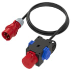 PC ELECTRIC - Mobilverteiler Kunststoff Baureihe ST.ANTON 16/5 2xSSD 1.5m5G1.5H07St16 m.B IP44