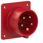PC ELECTRIC - CEE-Anbaugerätestecker 75x75 gerade 16A 5p 6h IP44