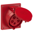 PC ELECTRIC - CEE-Anbausteckdose schräg (92x100mm) 32A 5p 6h IP44/IP54 TT