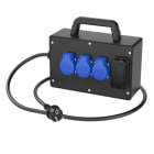 PC ELECTRIC - Mobilverteiler Vollgummi Baureihe TRAUNSEE BV 3xSSD 1.5m3G2.5VG-St H07 Ea IP54