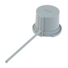 PC ELECTRIC - Wasserschutzkappe IP67 für CEE-Stecker 63A (3p+4p+5p) grau