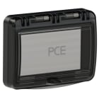 PC ELECTRIC - Klappfenster 6TE IP44/IP54 (schwarz)